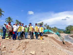 Pembangunan Sabo Dam di Sungai Tapteng Dimulai Usai Bobby Marahi Camat
