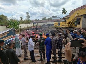 Karantina Musnahkan 48,39 Ton Komoditas Ilegal Tangkapan Kodam Tuanku Tambusai