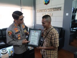 Gagalkan Penipuan Tokek Rp 2 M, Warga Banyuwangi Diganjar Penghargaan