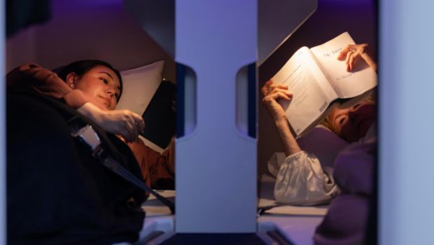 Tempat tidur bertingkat untuk penumpang kelas ekonomi mulai tersedia di pesawat baru Air New Zealand.