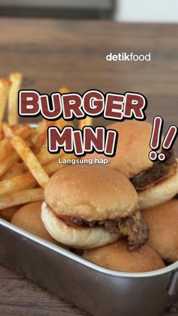 Video: Unik! Resto Burger di Jaksel Ini Punya Menu Little Sliders