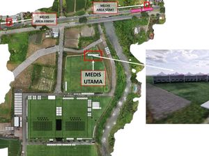 Ini Titik Layanan Tenaga Medis-18 Ambulans di Kemala Run 2026