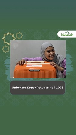 Video Unboxing Koper Petugas Haji 2026