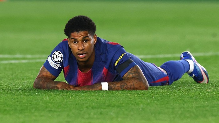 Marcus Rashford mulai frustrasi dengan Barcelona.