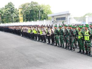 1.300 Personel Gabungan Amankan Laga Arema Vs Persis Solo di Kanjuruhan
