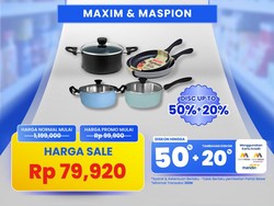 Teflon dan Panci di Transmart Full Day Sale Cuma Rp 70.000-an, Buruan Serbu!