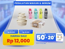 Tempat Makan-Botol Minum Murah Meriah di Transmart Full Day Sale