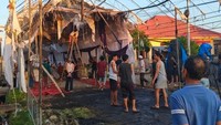 Tenda Pelaminan di Sinjai Kebakaran Jelang Pesta Pernikahan