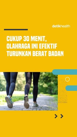 Video: Cukup 30 Menit, Olahraga Ini Efektif Turunkan Berat Badan