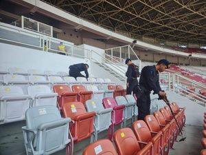 Brimob Polda Metro Jaya Sterilisasi GBK Jelang Clash of Legends 2026