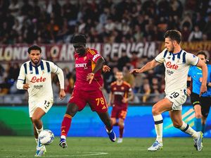 Roma VS Atalanta Tuntas 1-1