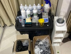 Polda Metro Bongkar Lab Narkoba di Jakpus, 5 Kg Tembakau Sintetis Disita