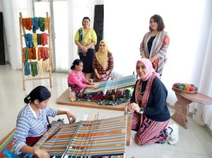 Ketua Harian Dekranas Dorong Penguatan Pemasaran-Kreativitas Tenun di Belu