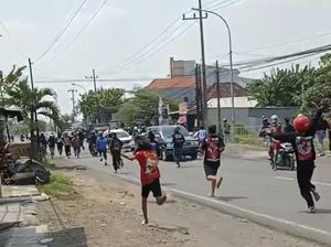 Konvoi Kelompok Pemuda di Gresik Ricuh, 3 Orang Luka