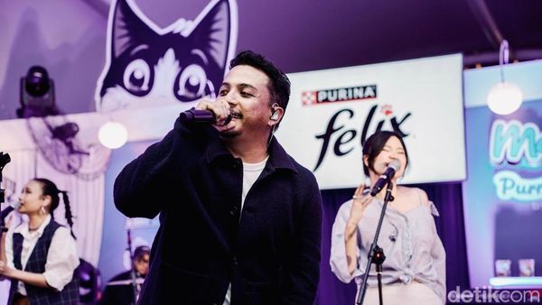 Momen Sal Priadi Meriahkan Konser Bertema Kucing