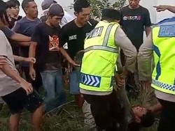 Sembunyi di Cerobong, Pencuri Kabel di Bojonegoro Jatuh dan Patah Tulang