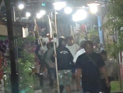 Tawuran Gangster di Permukiman Kendal, Warga Terbacok Saat Melerai