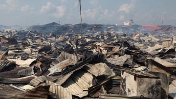 Dunia Hari Ini: Ribuan Rumah Warga Sabah Malaysia Hangus Terbakar