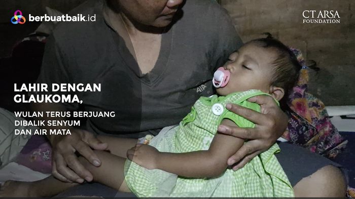 Video: Alami Glaukoma Sejak Lahir, Balita Wulan Tidak Kehilangan Harapan