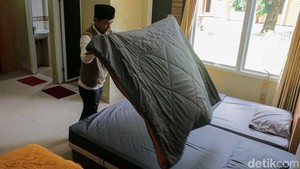 Asrama Haji Pondok Gede Bersolek, Siap Sambut Kloter Perdana