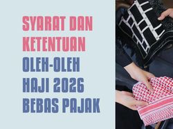 Syarat dan Ketentuan Oleh-oleh Haji 2026 Bebas Pajak