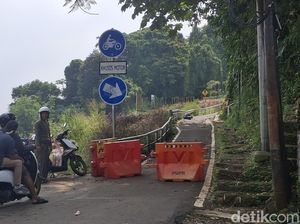Jalan di Batutulis Bogor Ditutup Sejak 3 Bulan, Warga Ngeluh Harus Putar Jauh