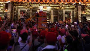 Jutaan Umat Ikuti Ziarah Mazu, Tempuh 340 Km di Taiwan