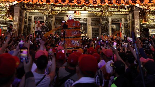 Jutaan Umat Ikuti Ziarah Mazu, Tempuh 340 Km di Taiwan