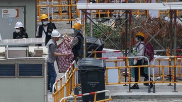 Kenangan Tersisa, Warga Kunjungi Wang Fuk Court Pascainsiden Kebakaran