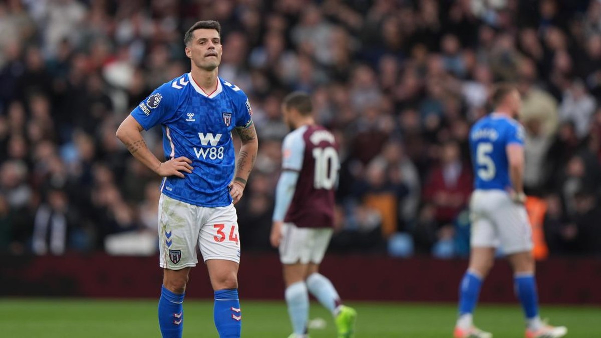 Gelandang Sunderland, Granit Xhaka. (Foto: PA Images via Getty Images/Joe Giddens - PA Images)