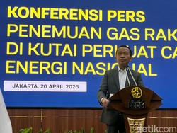 Bahlil Umumkan Penemuan Cadangan Gas Raksasa di Kutai