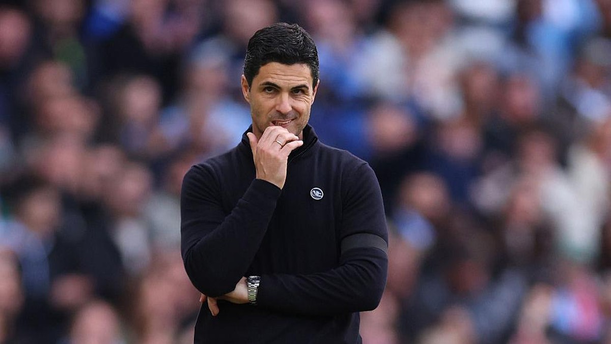 Manajer Arsenal, Mikel Arteta. (Foto: Getty Images/Catherine Ivill - AMA)