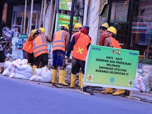 Demi Estetika, Kabel Telekomunikasi di Ubud Ditanam ke Bawah Tanah