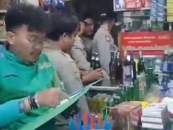Polisi Razia Toko hingga Kafe Jual Miras Ilegal di Bogor, Sita Ratusan Botol