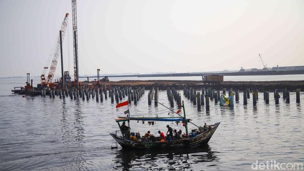 Potret Nelayan Terhimpit Proyek Reklamasi di Teluk Jakarta
