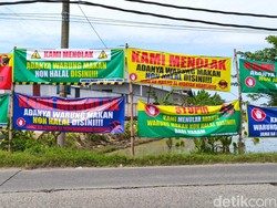 Ketua RW Sebut Spanduk Tolak Warung Mi Babi Sukoharjo Dipasang Jemaah Masjid
