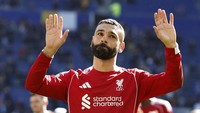 Mo Salah Sejajar Gerrard di Derby Merseyside Terakhirnya