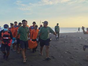 ABG Hanyut Saat Surfing di Parangtritis Ditemukan Tewas