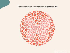 Tes Buta Warna Ini Bikin Mata Terkecoh, Bisa Tebak Apa Hewannya?