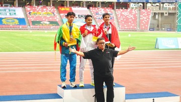 Atletik Indonesia Raih 8 Medali Emas di Singapura