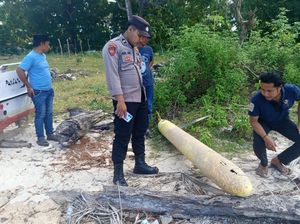 Penemuan Benda Diduga Torpedo Gegerkan Warga Pesisir Sumenep