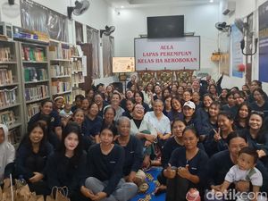 Disesaki Dua Kali Lipat, Warga Binaan Lapas Kerobokan Tetap Berkarya