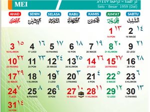 Daftar Tanggal Merah Mei 2026, Ada 3 Kali Long Weekend!