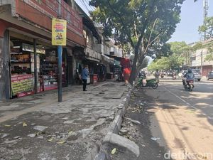 Wajah Baru Jalan Ahmad Yani Usai Lapak PKL Cicadas Market Dibongkar