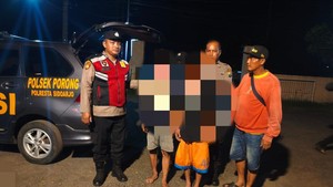 Ancam Warga Celurit- Airsoft Gun, 2 Maling Motor Dimassa di Sidoarjo