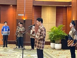 Purbaya Lantik 5 Pejabat Baru Kemenkeu, Ini Daftarnya