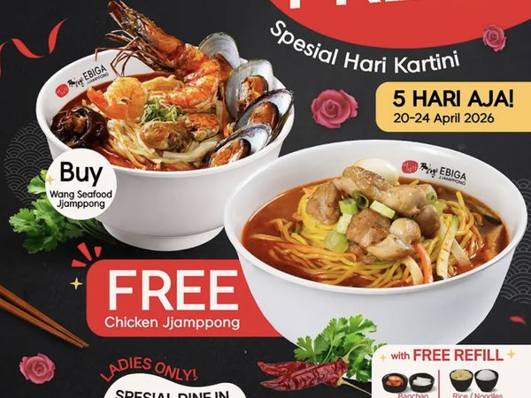 Serbu Yuk! Ini 10 Promo Makanan Hari Kartini 2026 yang Bikin Ngiler