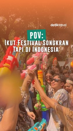 Video: POV Ikut Festival Songkran, Tapi di Indonesia