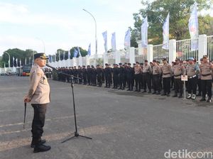 Personel Pengamanan Laga PSM Vs Persik di Parepare Berkurang, Sisa 540 Orang