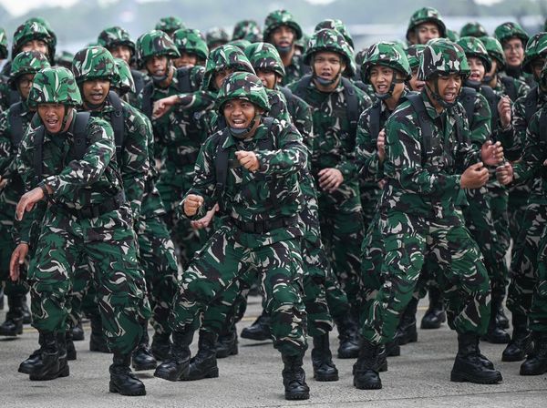 ASN Masuk Barak, Ribuan Peserta Ikuti Latsarmil Komcad